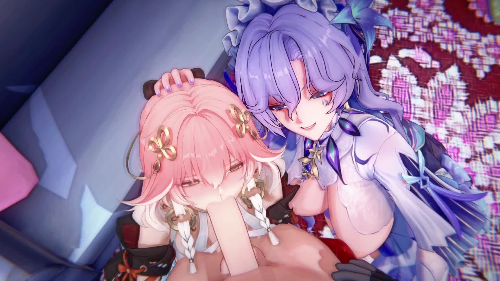 💗💦水深火热🔥🥵坎特蕾拉 × 长离 Cantarella×Changli《鸣潮》wuthering_waves 鳴潮【264M】