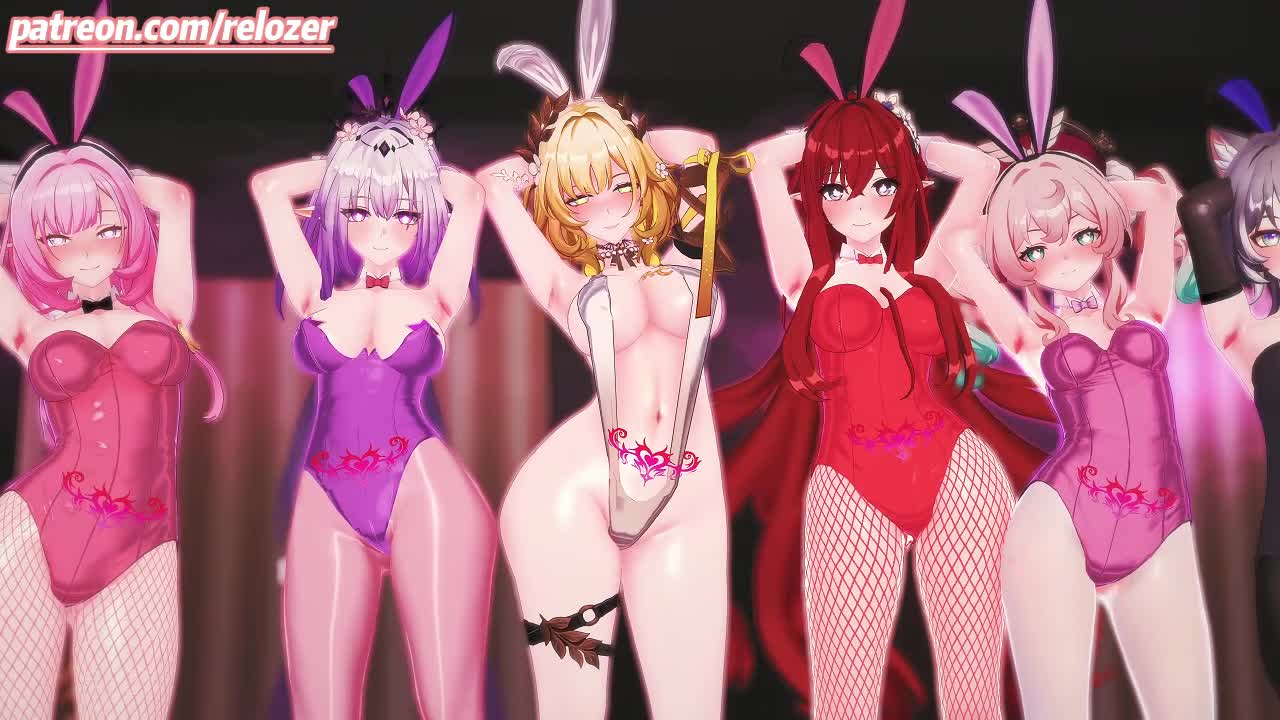 11.黄金裔兔女郎淫趴👯‍♀️ Bunny Lewd Party【114M】